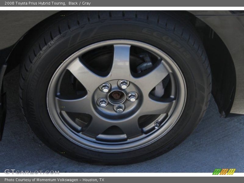 Black / Gray 2008 Toyota Prius Hybrid Touring