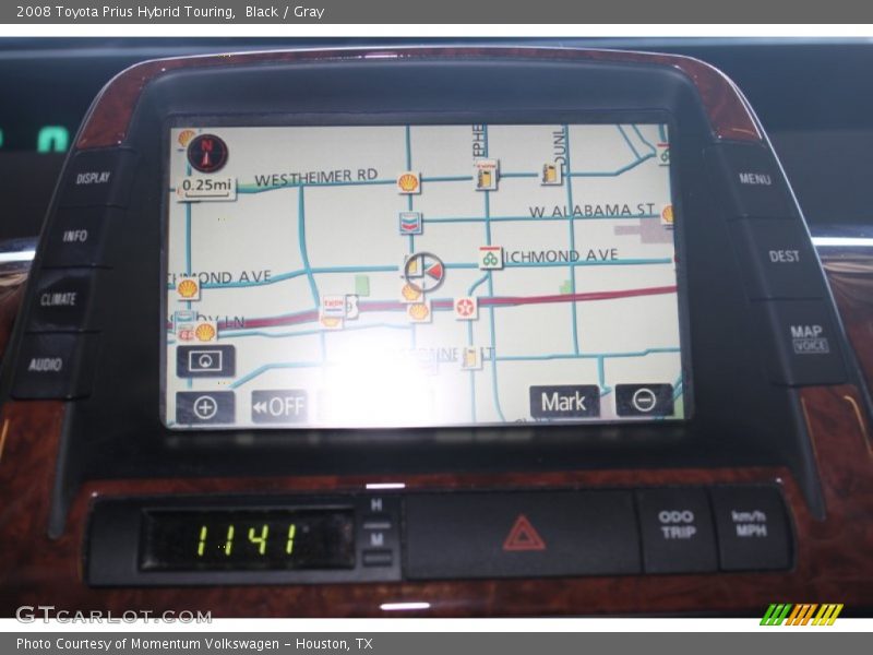 Black / Gray 2008 Toyota Prius Hybrid Touring