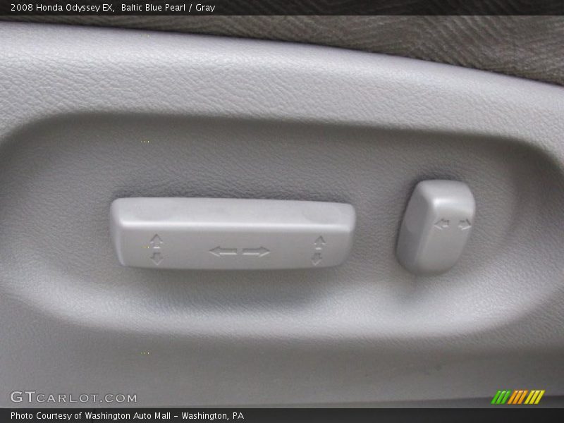 Baltic Blue Pearl / Gray 2008 Honda Odyssey EX