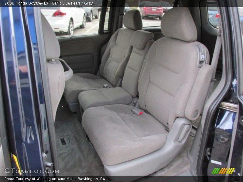 Baltic Blue Pearl / Gray 2008 Honda Odyssey EX