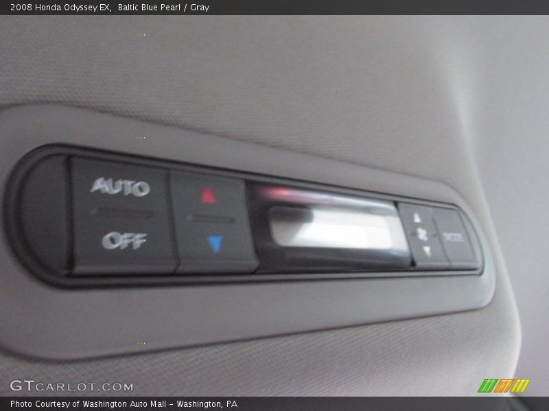 Baltic Blue Pearl / Gray 2008 Honda Odyssey EX