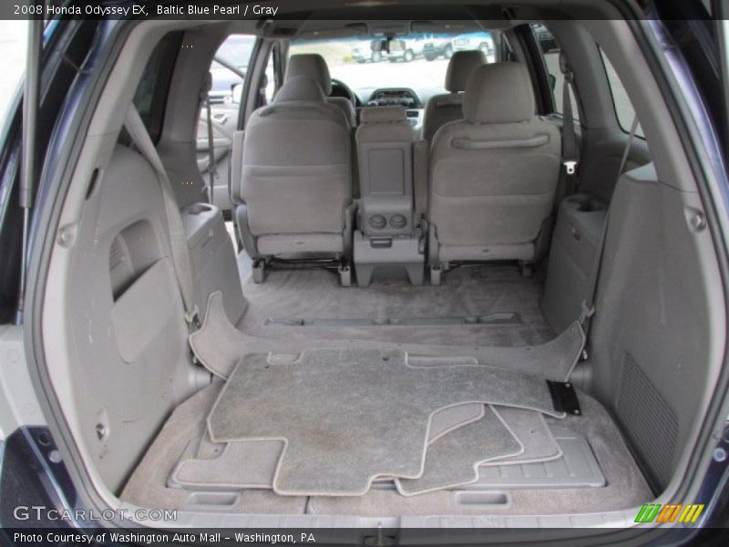 Baltic Blue Pearl / Gray 2008 Honda Odyssey EX