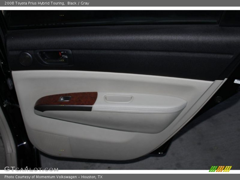 Black / Gray 2008 Toyota Prius Hybrid Touring