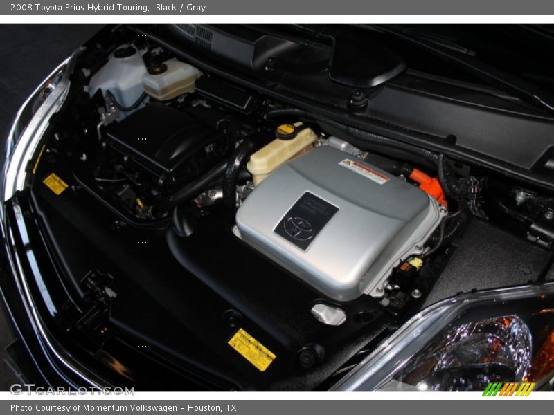Black / Gray 2008 Toyota Prius Hybrid Touring