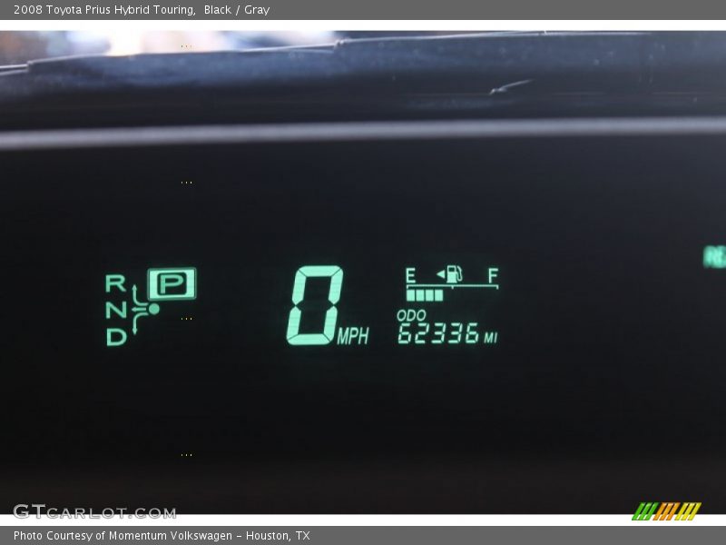 Black / Gray 2008 Toyota Prius Hybrid Touring