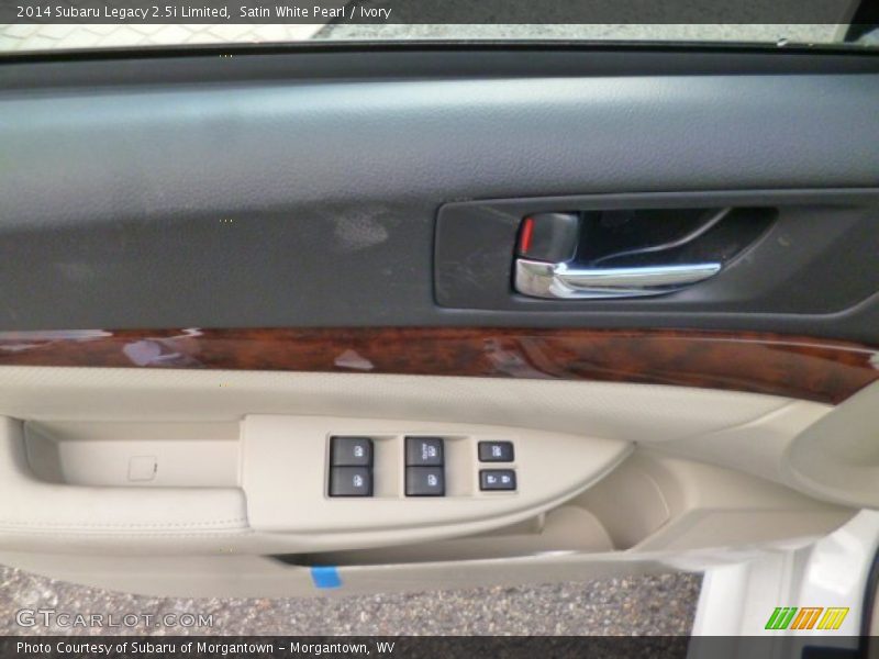 Satin White Pearl / Ivory 2014 Subaru Legacy 2.5i Limited