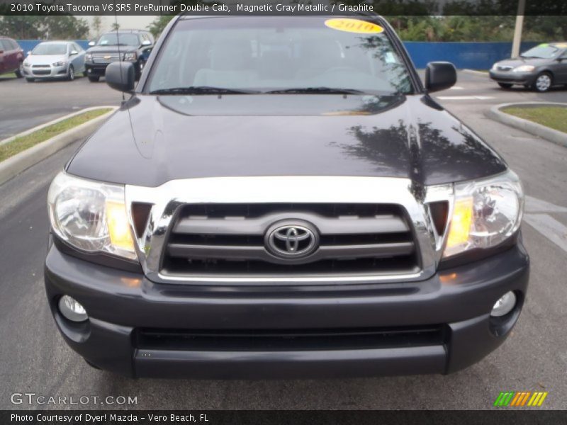Magnetic Gray Metallic / Graphite 2010 Toyota Tacoma V6 SR5 PreRunner Double Cab