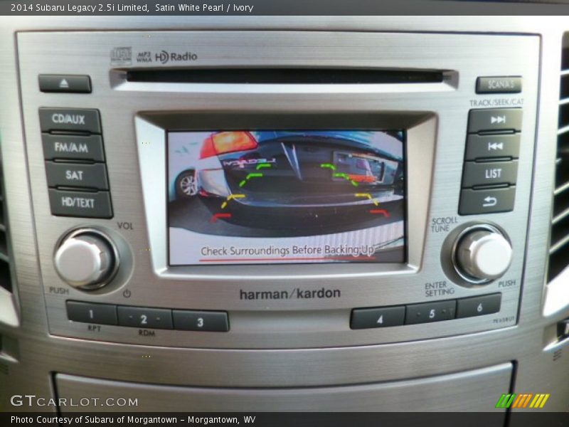 Satin White Pearl / Ivory 2014 Subaru Legacy 2.5i Limited