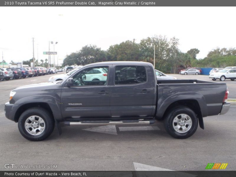 Magnetic Gray Metallic / Graphite 2010 Toyota Tacoma V6 SR5 PreRunner Double Cab