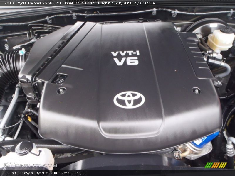 Magnetic Gray Metallic / Graphite 2010 Toyota Tacoma V6 SR5 PreRunner Double Cab