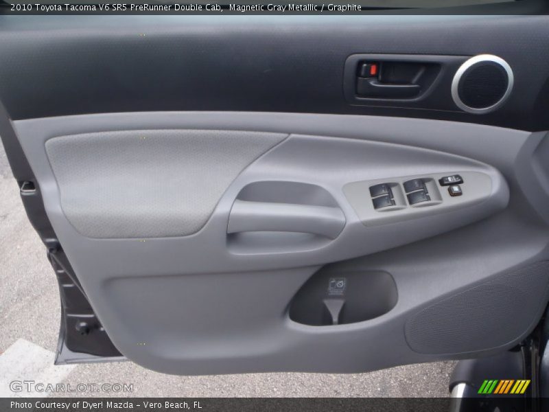 Magnetic Gray Metallic / Graphite 2010 Toyota Tacoma V6 SR5 PreRunner Double Cab