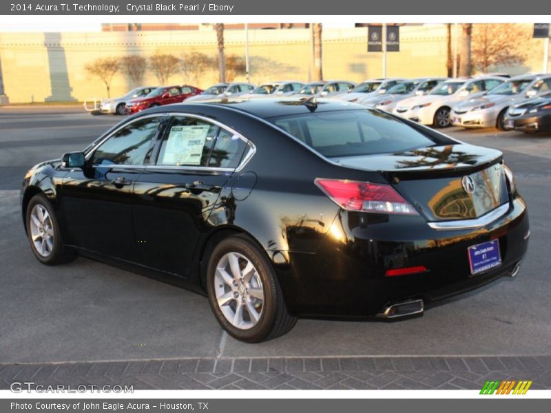 Crystal Black Pearl / Ebony 2014 Acura TL Technology
