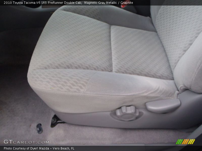 Magnetic Gray Metallic / Graphite 2010 Toyota Tacoma V6 SR5 PreRunner Double Cab