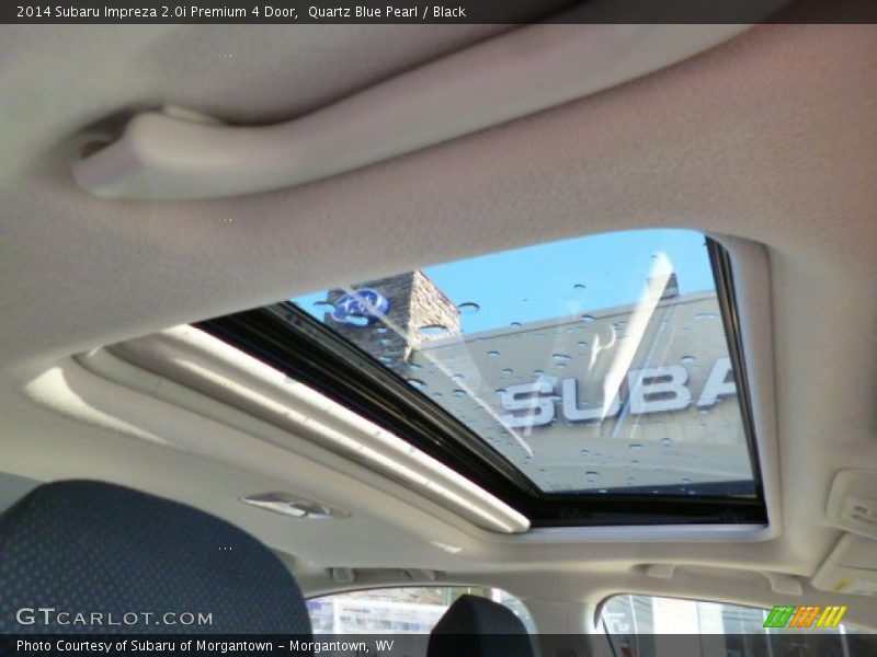 Quartz Blue Pearl / Black 2014 Subaru Impreza 2.0i Premium 4 Door