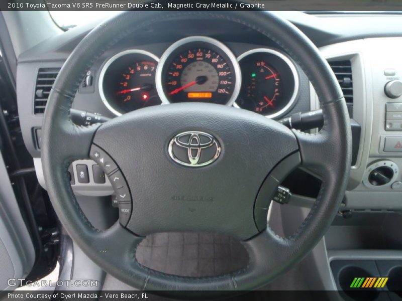 Magnetic Gray Metallic / Graphite 2010 Toyota Tacoma V6 SR5 PreRunner Double Cab