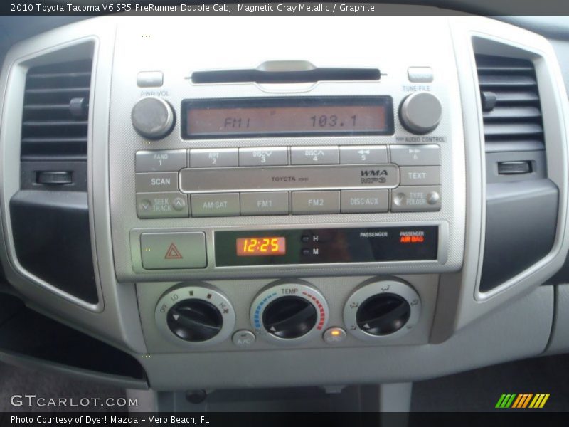 Magnetic Gray Metallic / Graphite 2010 Toyota Tacoma V6 SR5 PreRunner Double Cab