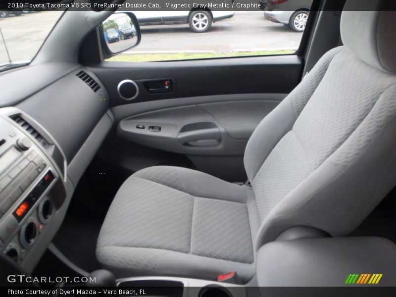 Magnetic Gray Metallic / Graphite 2010 Toyota Tacoma V6 SR5 PreRunner Double Cab