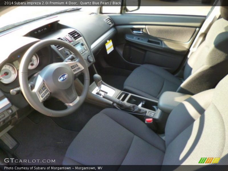  2014 Impreza 2.0i Premium 4 Door Black Interior