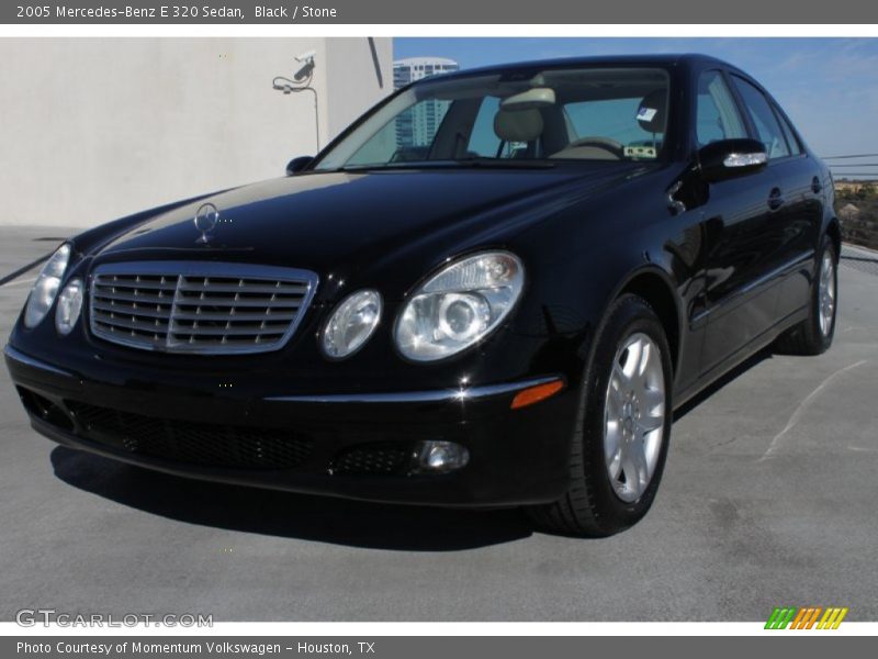 Black / Stone 2005 Mercedes-Benz E 320 Sedan