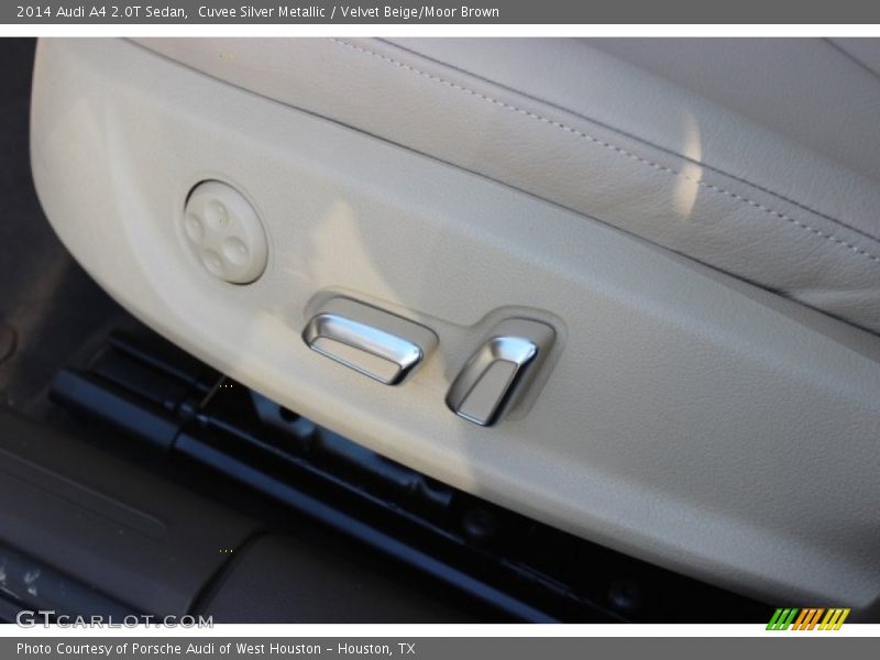 Cuvee Silver Metallic / Velvet Beige/Moor Brown 2014 Audi A4 2.0T Sedan