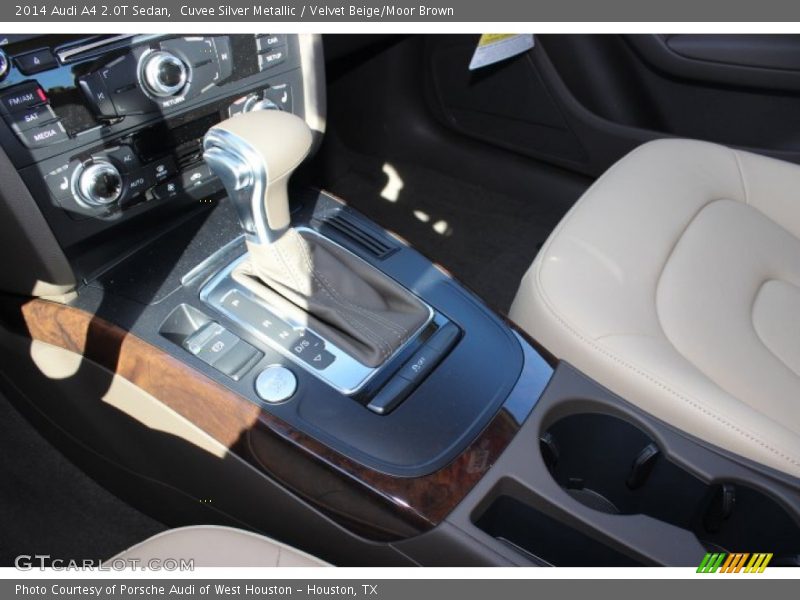 Cuvee Silver Metallic / Velvet Beige/Moor Brown 2014 Audi A4 2.0T Sedan