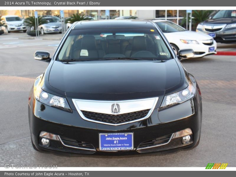Crystal Black Pearl / Ebony 2014 Acura TL Technology