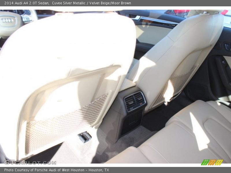 Cuvee Silver Metallic / Velvet Beige/Moor Brown 2014 Audi A4 2.0T Sedan