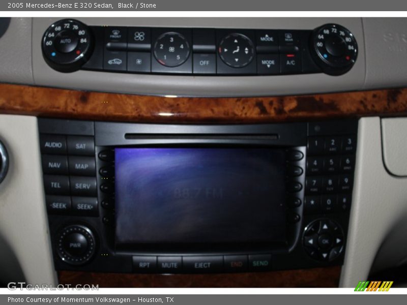 Black / Stone 2005 Mercedes-Benz E 320 Sedan