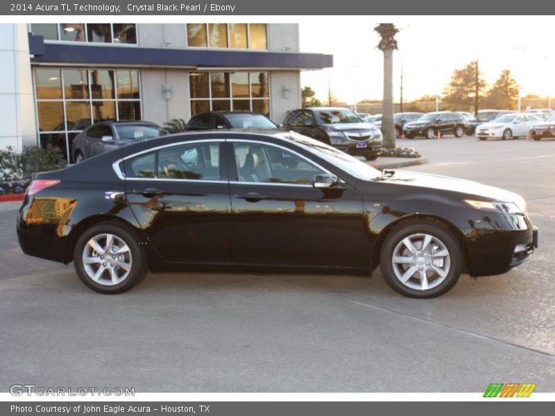 Crystal Black Pearl / Ebony 2014 Acura TL Technology