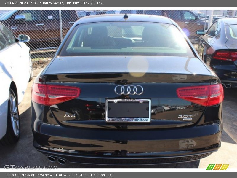 Brilliant Black / Black 2014 Audi A4 2.0T quattro Sedan