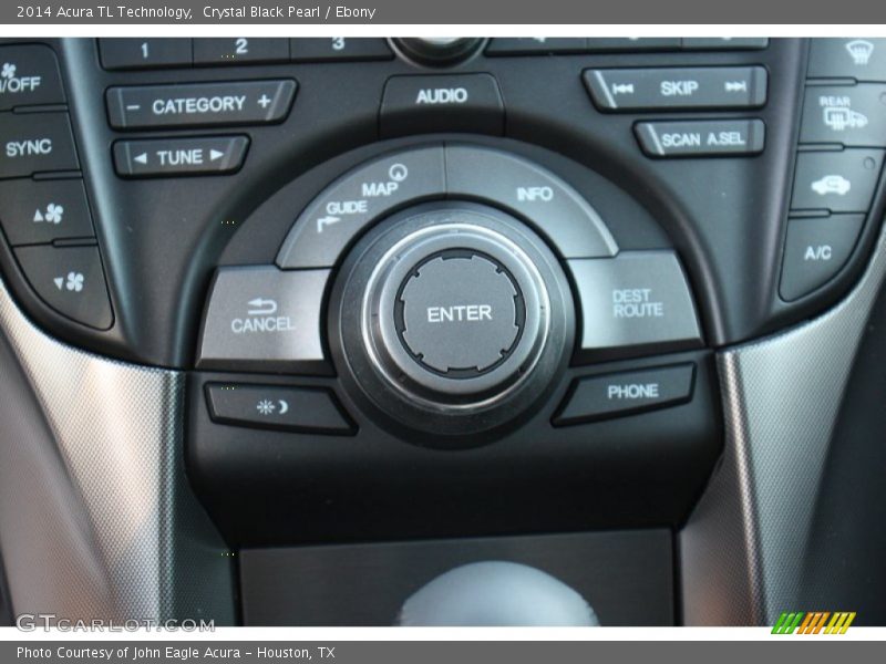 Crystal Black Pearl / Ebony 2014 Acura TL Technology