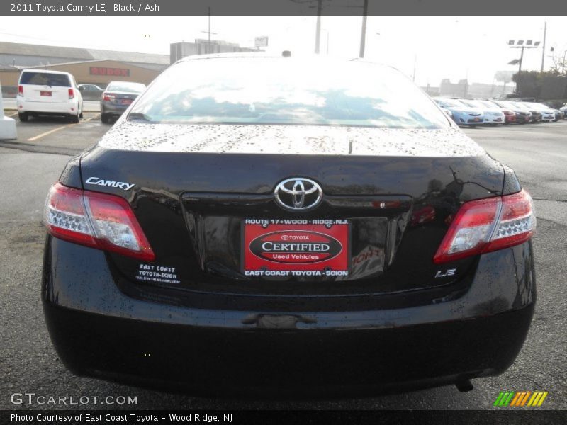 Black / Ash 2011 Toyota Camry LE