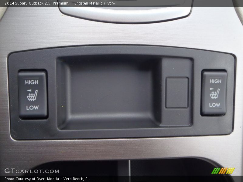Tungsten Metallic / Ivory 2014 Subaru Outback 2.5i Premium