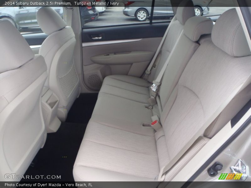 Tungsten Metallic / Ivory 2014 Subaru Outback 2.5i Premium