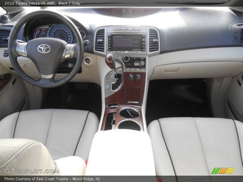 Black / Gray 2010 Toyota Venza V6 AWD