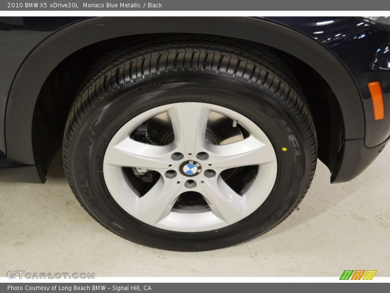 Monaco Blue Metallic / Black 2010 BMW X5 xDrive30i
