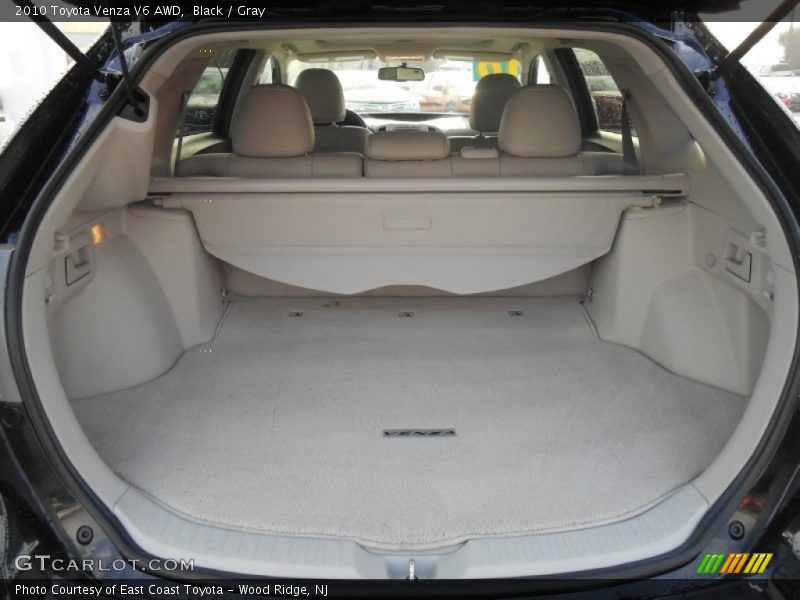 Black / Gray 2010 Toyota Venza V6 AWD