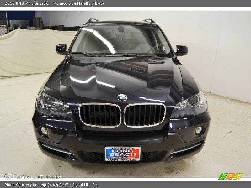 Monaco Blue Metallic / Black 2010 BMW X5 xDrive30i