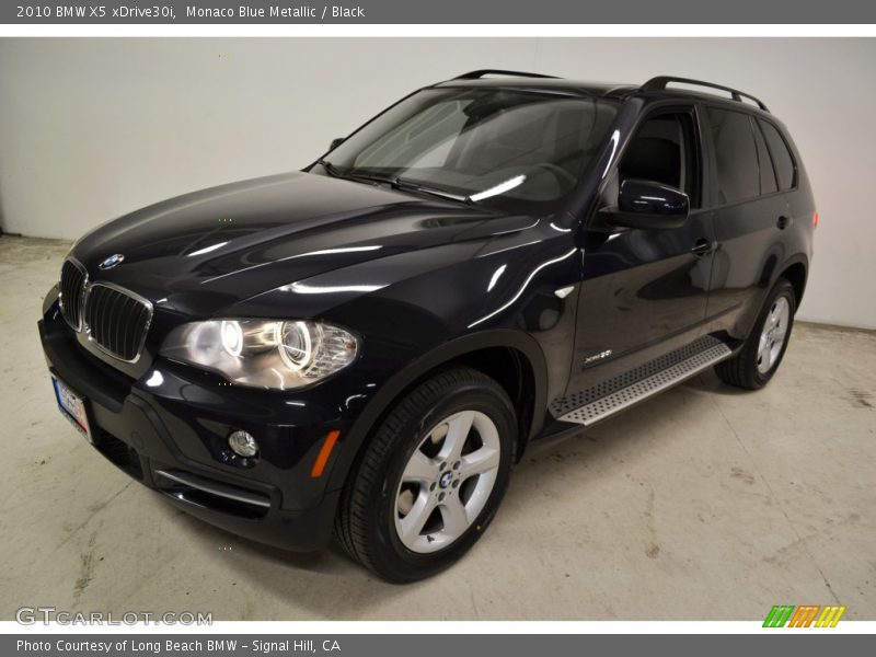 Monaco Blue Metallic / Black 2010 BMW X5 xDrive30i