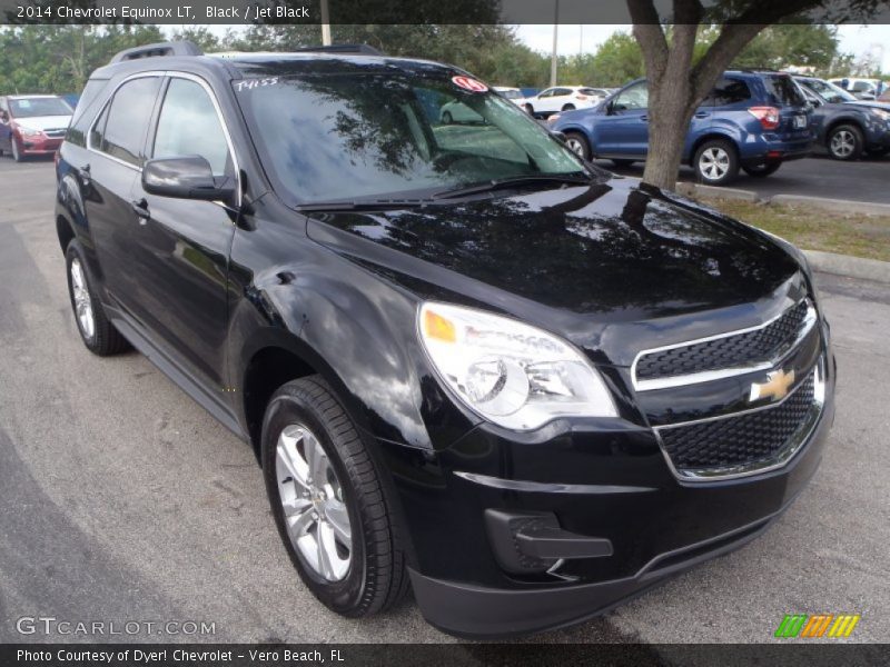 Black / Jet Black 2014 Chevrolet Equinox LT