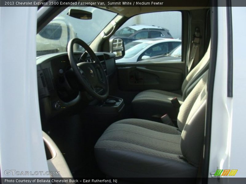 Summit White / Medium Pewter 2013 Chevrolet Express 3500 Extended Passenger Van