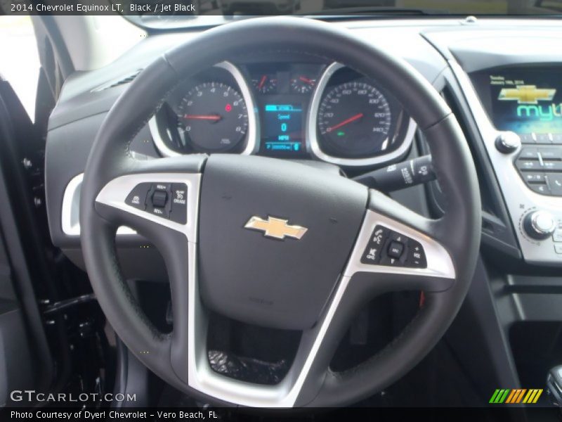 Black / Jet Black 2014 Chevrolet Equinox LT