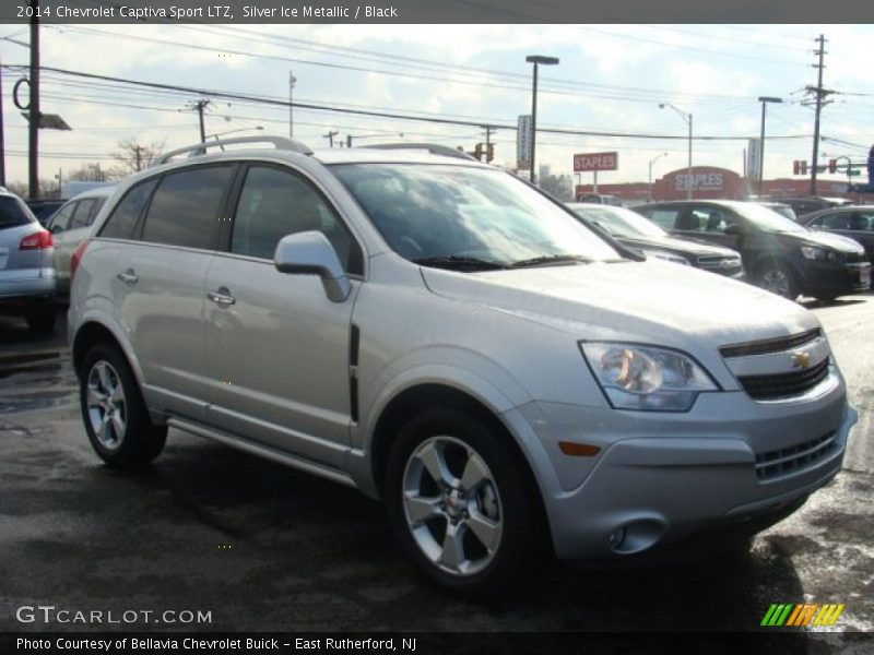 Silver Ice Metallic / Black 2014 Chevrolet Captiva Sport LTZ