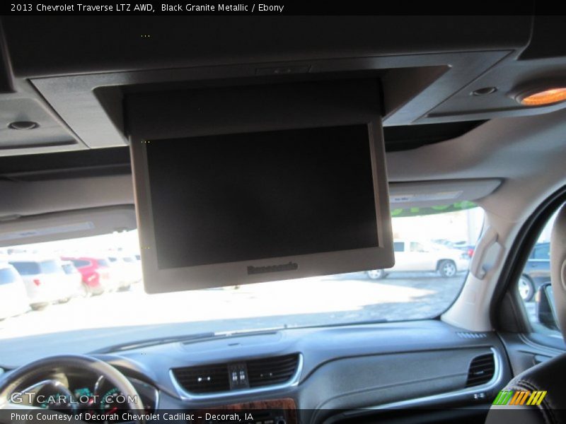 Black Granite Metallic / Ebony 2013 Chevrolet Traverse LTZ AWD