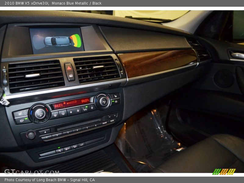 Monaco Blue Metallic / Black 2010 BMW X5 xDrive30i