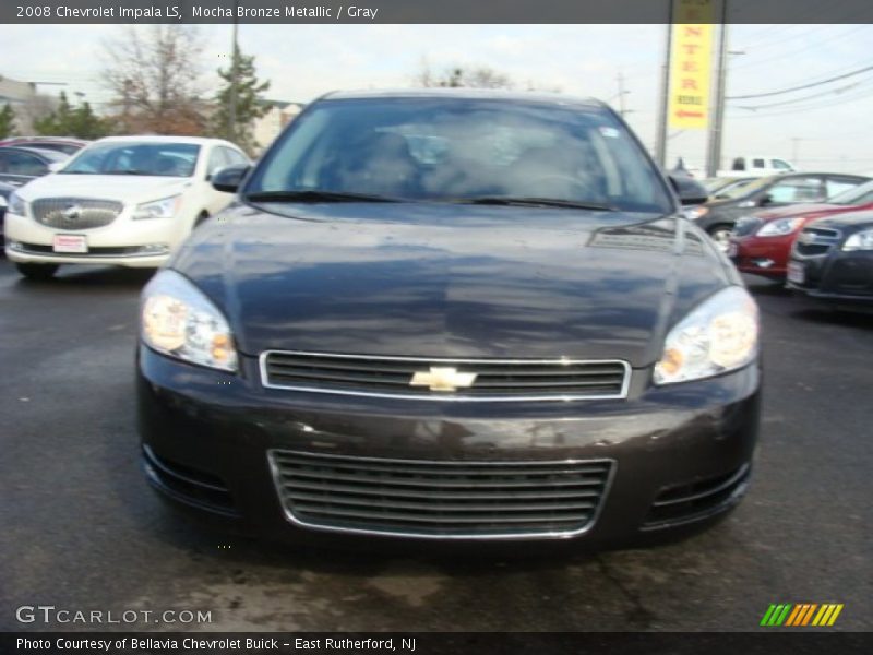 Mocha Bronze Metallic / Gray 2008 Chevrolet Impala LS