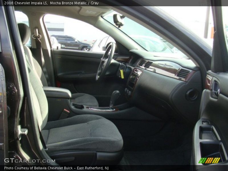 Mocha Bronze Metallic / Gray 2008 Chevrolet Impala LS