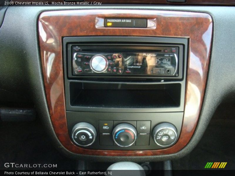Mocha Bronze Metallic / Gray 2008 Chevrolet Impala LS