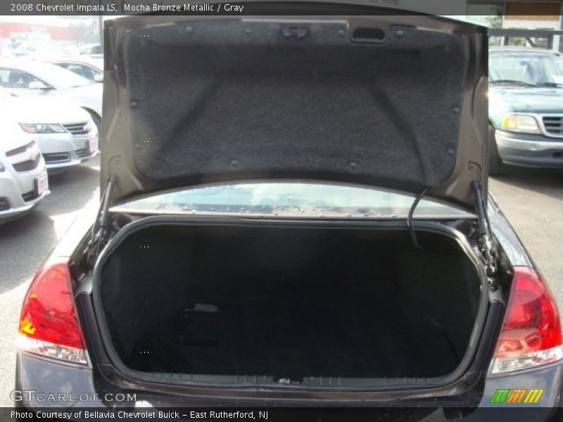 Mocha Bronze Metallic / Gray 2008 Chevrolet Impala LS