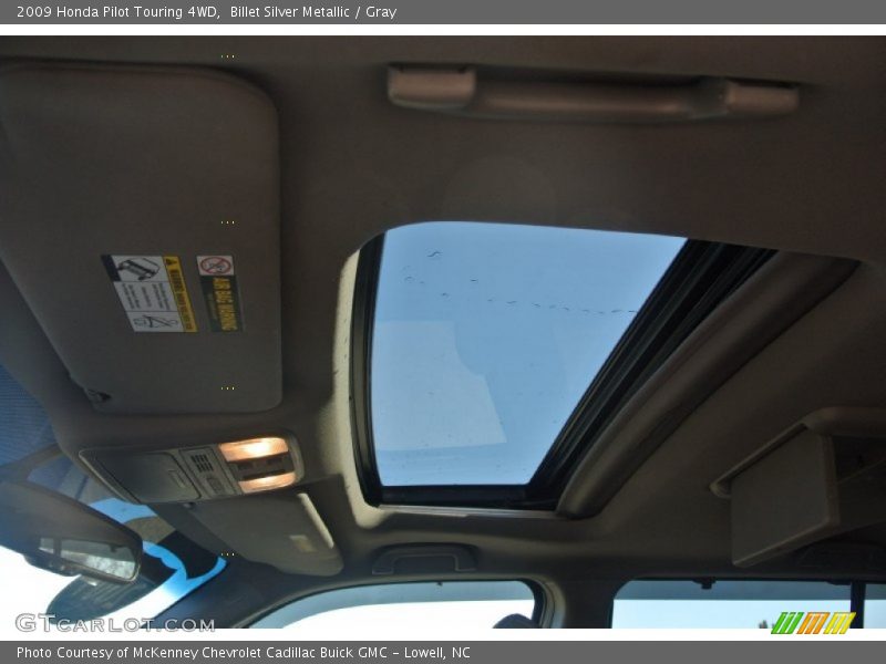 Billet Silver Metallic / Gray 2009 Honda Pilot Touring 4WD